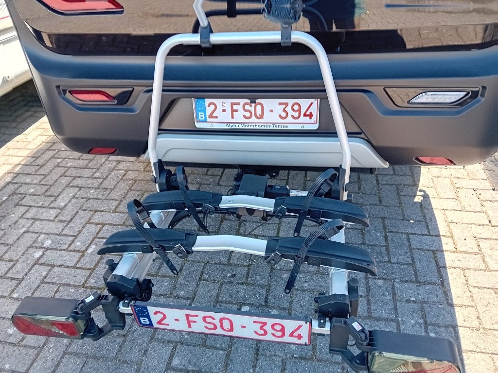 fietsenrek, Ophalen