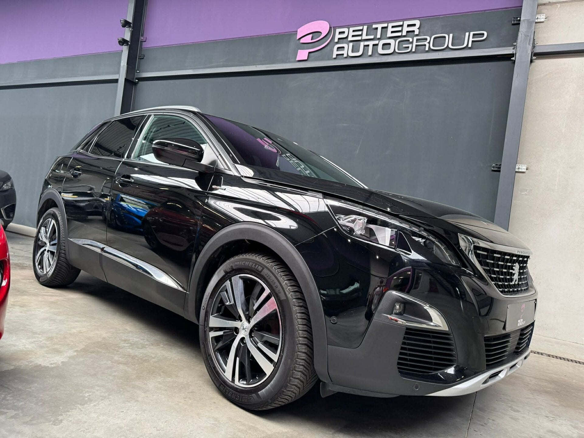 Peugeot 3008 1.2PureTech GT Line Automaat GPS Pano dak, Euro 6, 0 kg, Zwart, Grijs