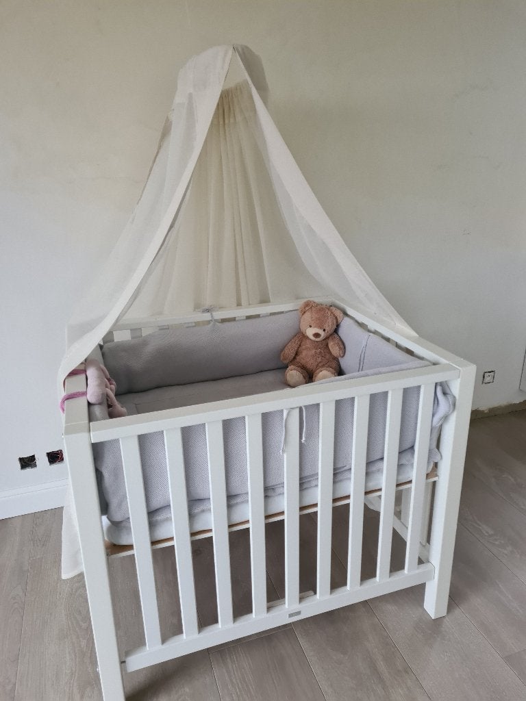 TWF baby park met matras, hemel + baby's only bekleding, Kinderen en Baby's, Ophalen, Zo goed als nieuw, Rechthoekig, In hoogte verstelbaar
