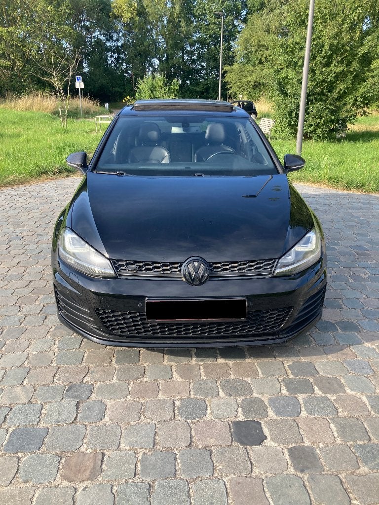 VW GOLF 7 GTD, Zwart, Leder, Diesel, 5 deurs