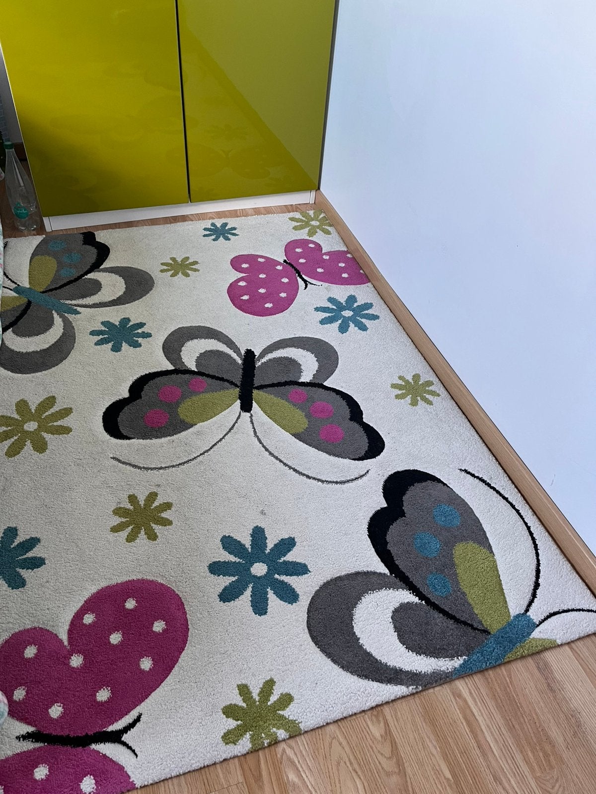 Tapijt voor een kinderkamer, 150 à 200 cm, Bloemen, 100 à 150 cm, Enlèvement