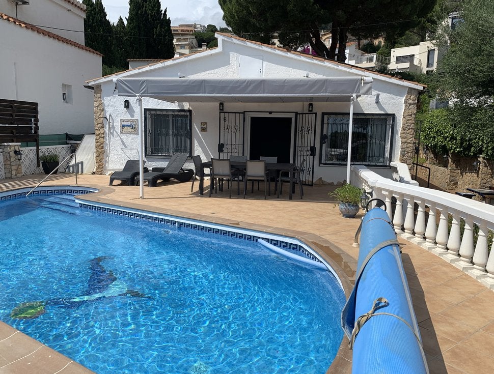 location villa piscine privée Espagne, Rosas, 5/6 personnes, Costa Brava, Stad, Wasmachine, 6 personen