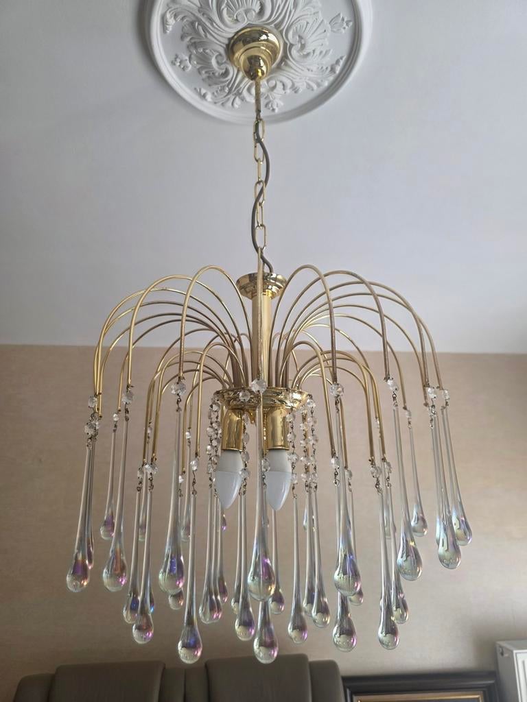 Teardrop luster, Ophalen