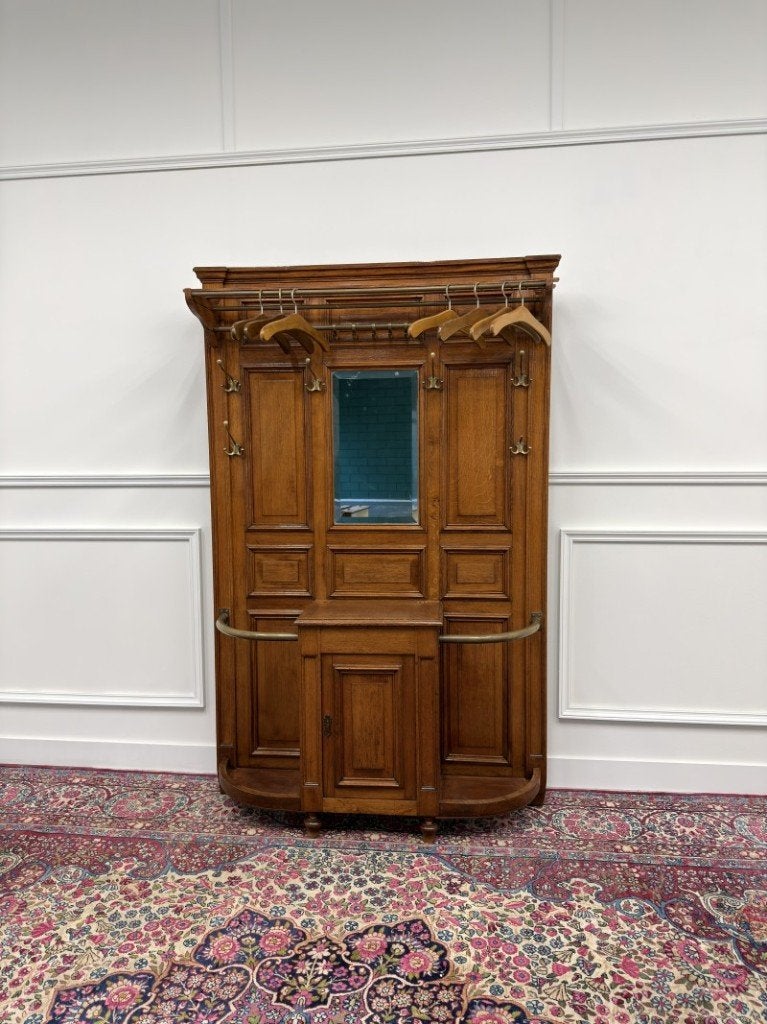 Klassiek Engelse Garderobe Kapstok, Antiek en Kunst, Antiek | Kantoor en Zakelijk, Ophalen