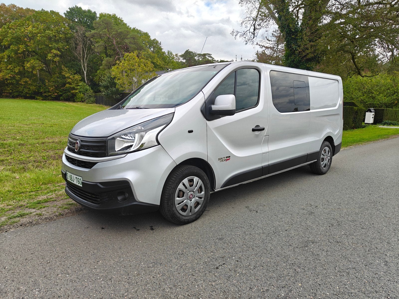 Fiat Talento Long Chassis // 2017 // 178000km // 5-zit, Autos, Argent ou Gris, Achat, Euro 6, 89 kW