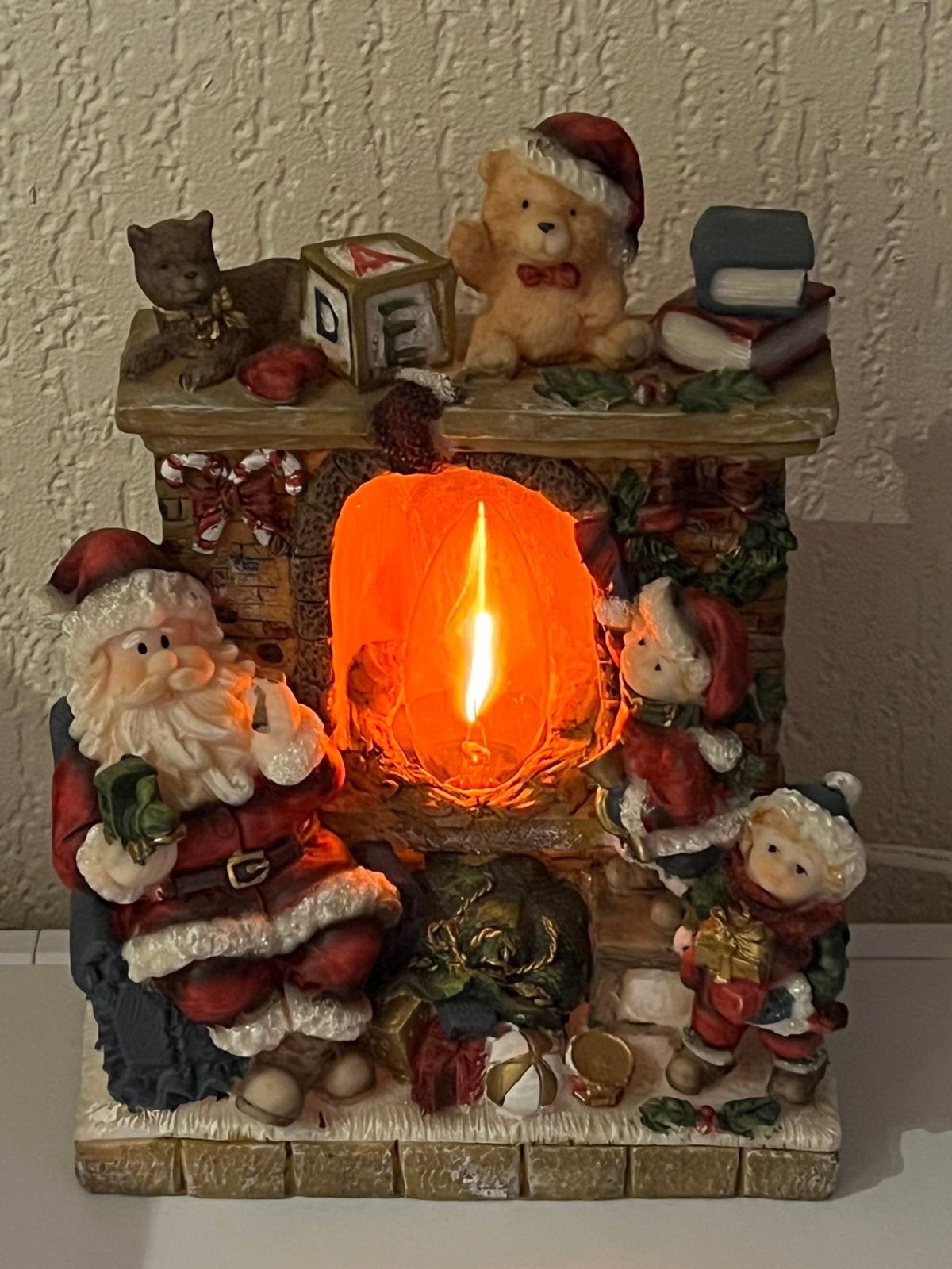 Kerstdecoratie met verlichting., Ophalen of Verzenden, Zo goed als nieuw