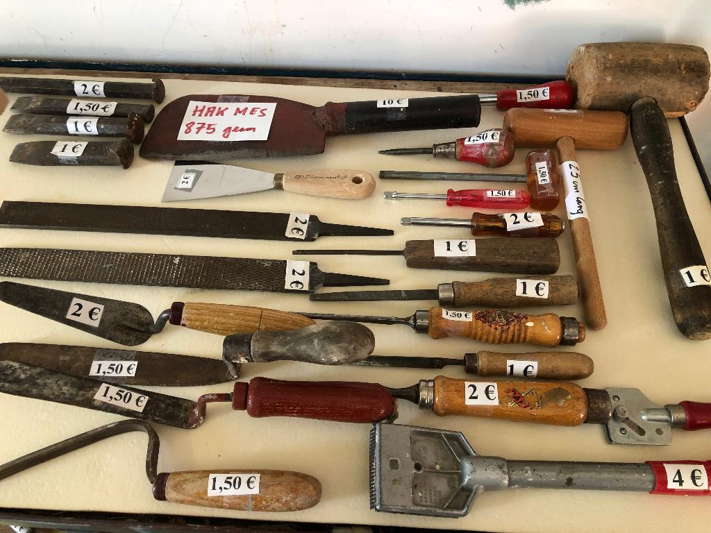 divers antiek werkgerief, Antiek en Kunst, Ophalen of Verzenden
