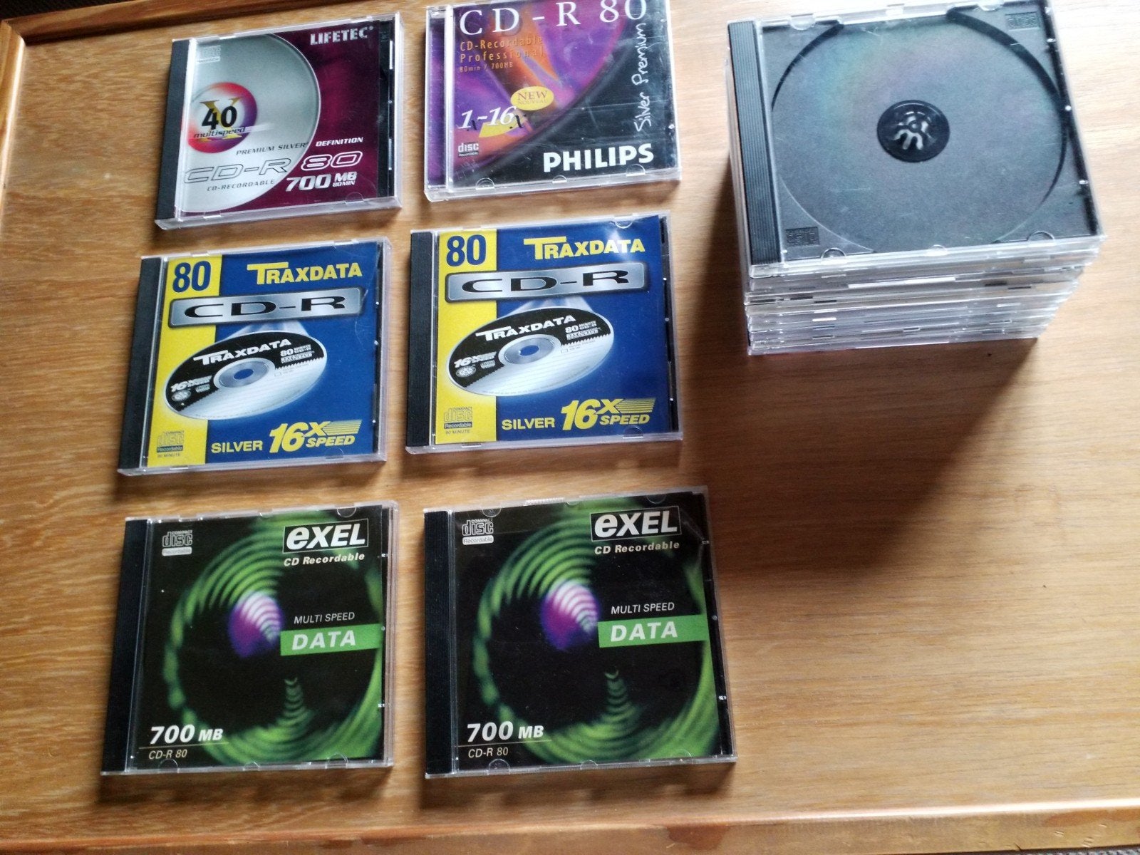 lege cd-hoesjes, Cd's en Dvd's, Ophalen, Zo goed als nieuw