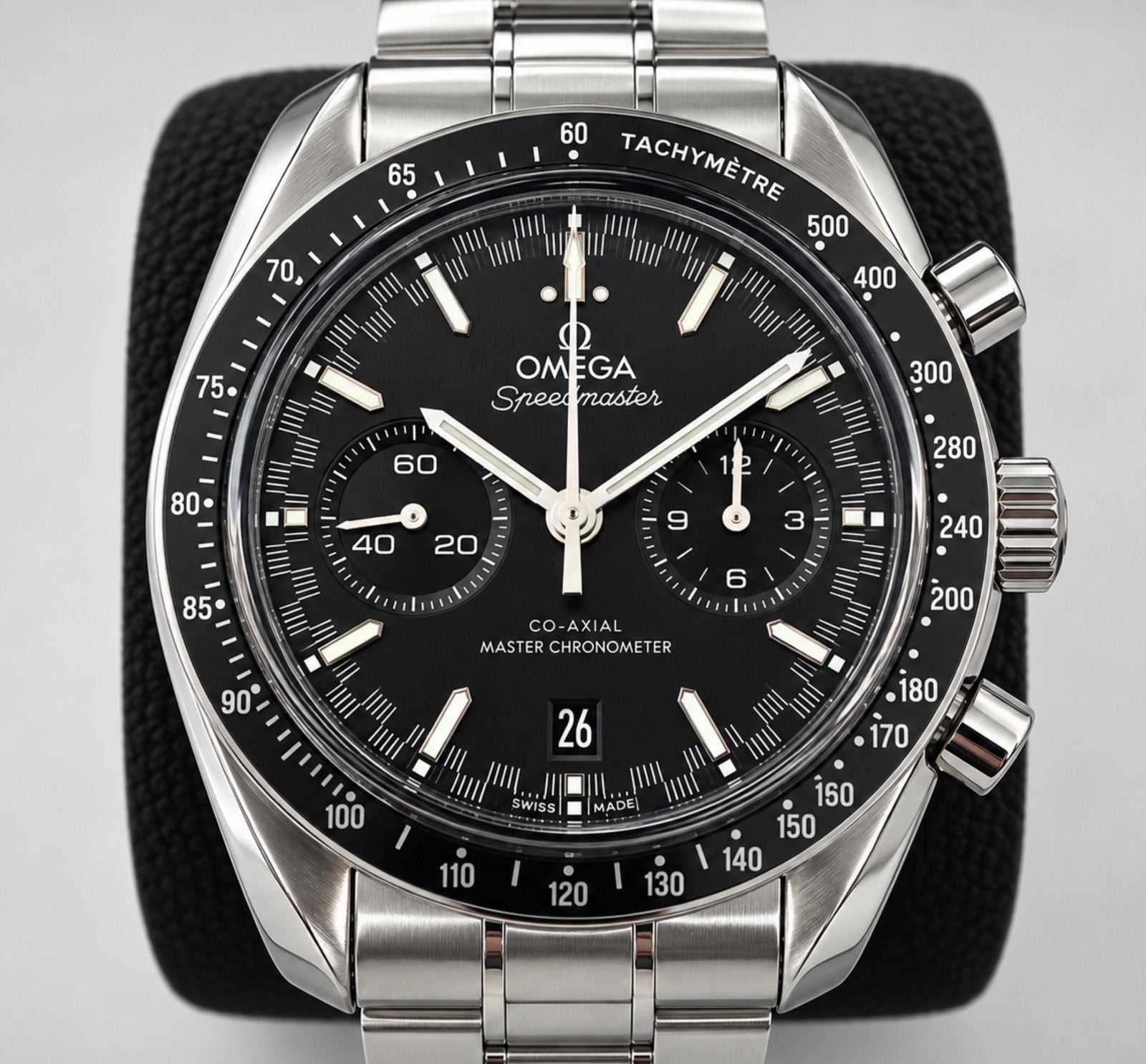 Omega Speedmaster Racing Co-Axial Master Chronometer 44,25mm, Montre-bracelet, Acier, Enlèvement, Utilisé