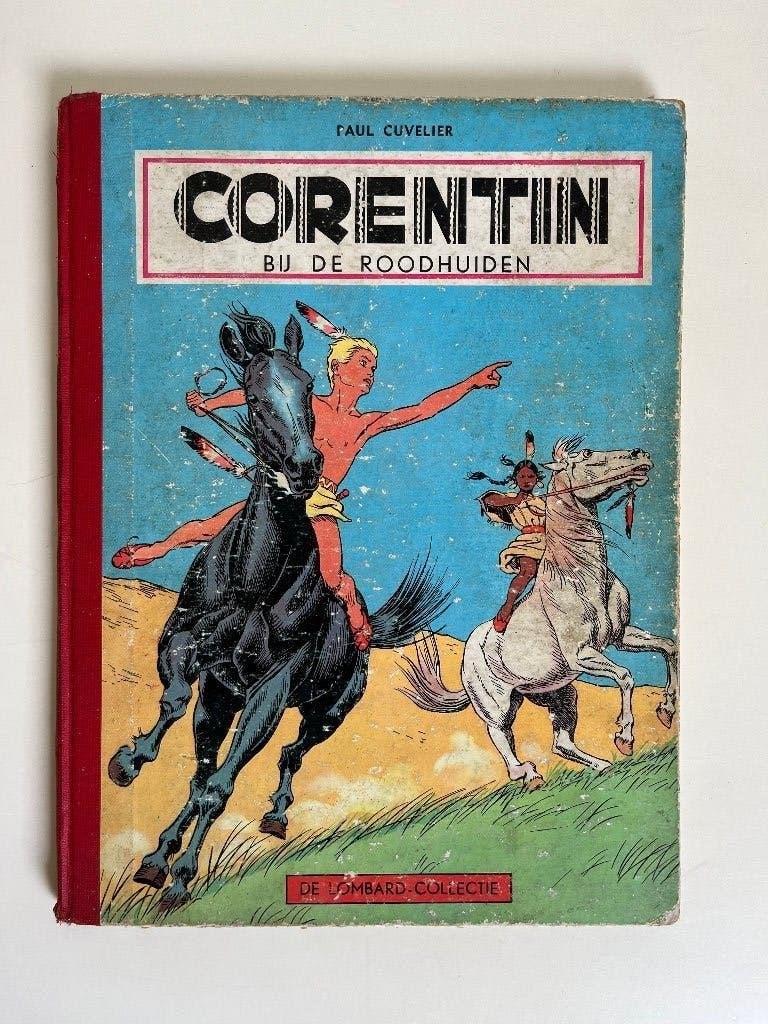 Corentin bij de roodhuiden - Lombardcollectie 1edr 1956, Verzenden