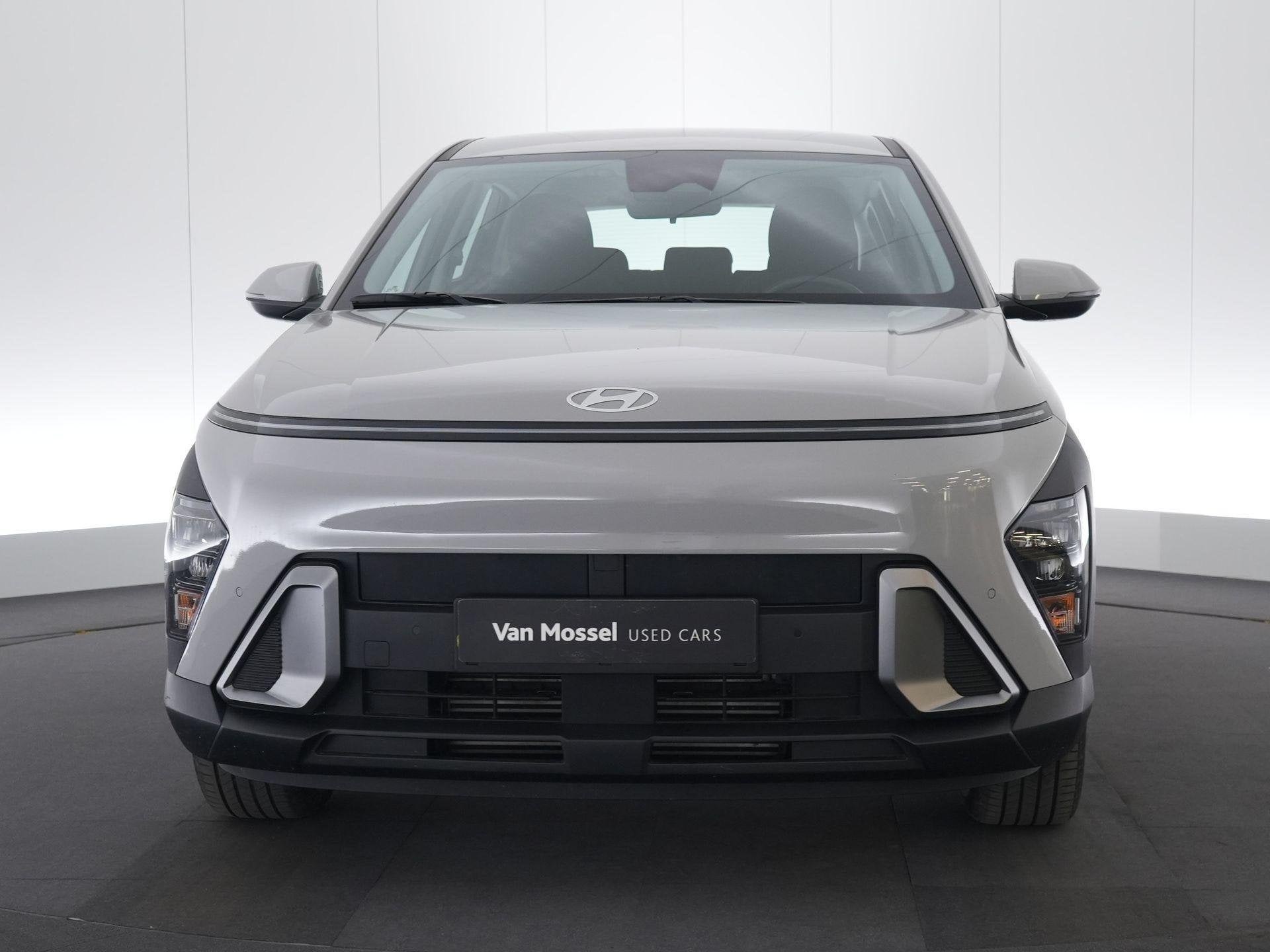 Hyundai Kona 1.6 T-GDI Techno 48V 7-DCT, Auto's, Stof, Gebruikt, Lane Keeping Assist, 4 cilinders