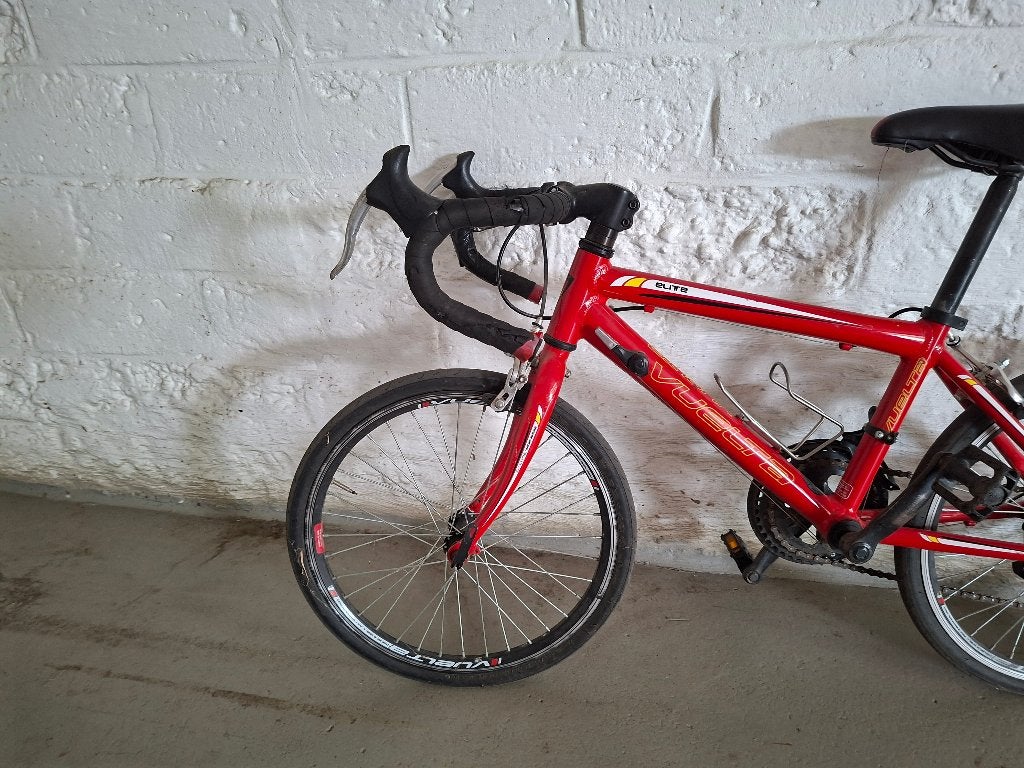 kinderkoersfiets, Vélos & Vélomoteurs, Frein sur jante, Comme neuf, Enlèvement, 14 pouces ou moins