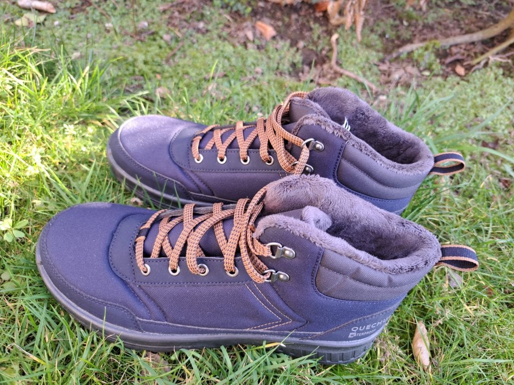 Waterdichte bergschoenen nieuwstaat mt 41 Quechua, Kleding | Heren, Schoenen, Quechua, Blauw, Zo goed als nieuw, Wandelschoenen