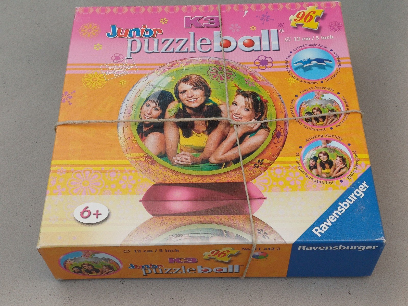 Originele K3 puzzle ball, Hobby en Vrije tijd, Gezelschapsspellen | Bordspellen, Ophalen, Zo goed als nieuw, Ravensburger