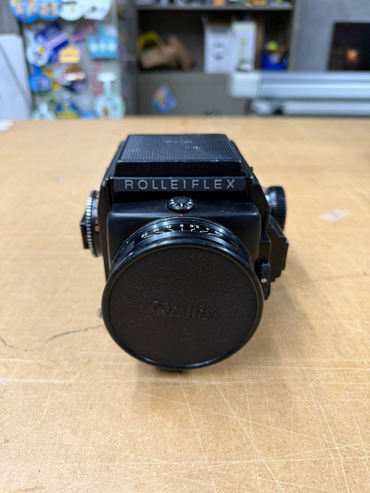 Rolleiflex SL66E woth kit, Audio, Tv en Foto, Fotocamera's Analoog, Zo goed als nieuw, Polaroid, Ophalen