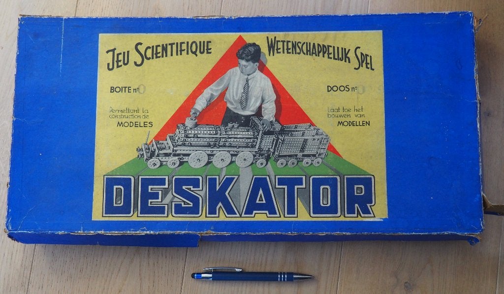 Jeu scientifique DESKATOR Leon Goedgeluck 1935, Enlèvement ou Envoi