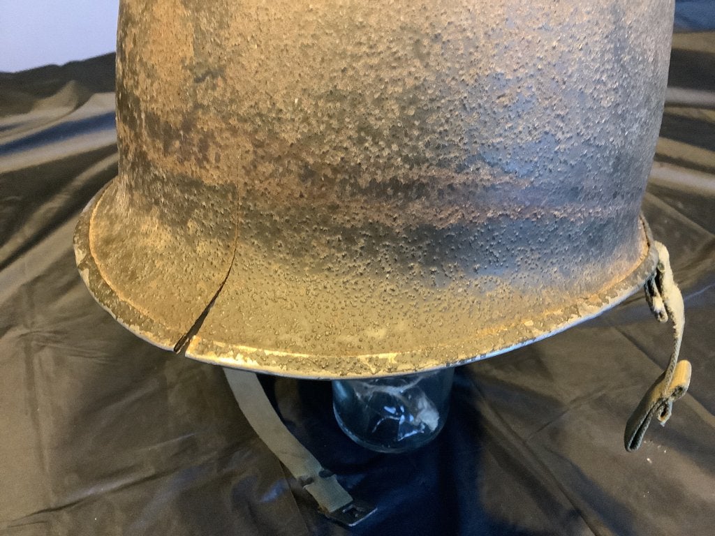 Casque US village terrain ww2 pates mobiles lot 207, Enlèvement ou Envoi