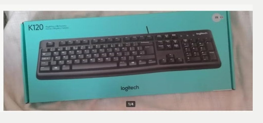 Logitech K120 toetsenbord nieuw azerty, Computers en Software, Ophalen, Logitech G, Ergonomisch, Bedraad