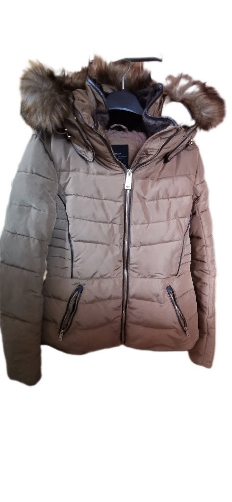 Veste femme, Enlèvement, Comme neuf, Taille 38/40 (M), Brun
