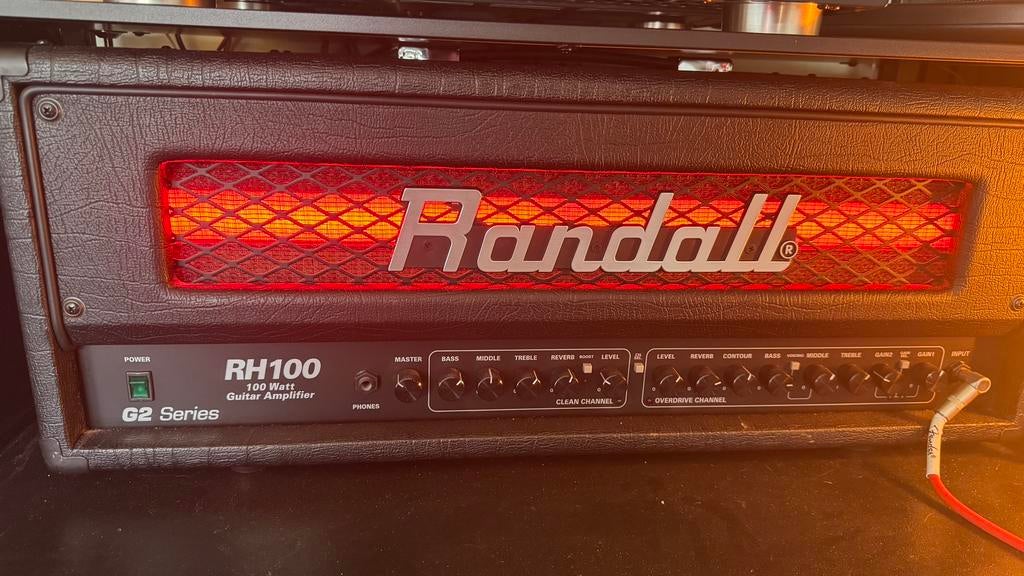 Ampli guitare Randall RH100 +cab 4x12, Musique & Instruments, Enlèvement, Comme neuf, Guitare