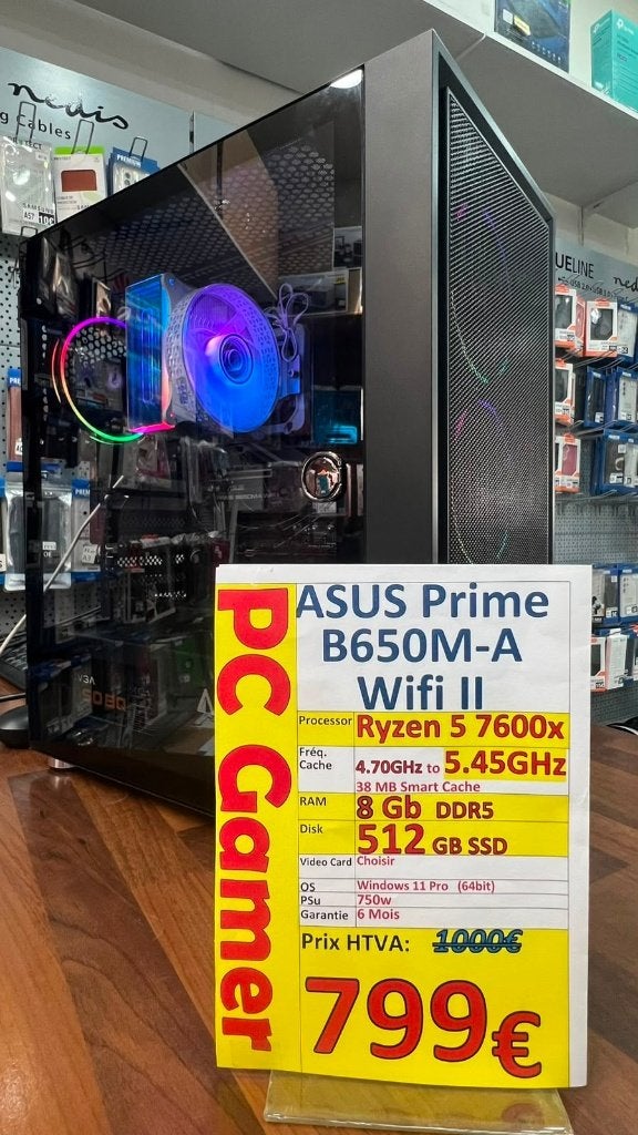 PC-gamer, Computers en Software, Moederborden, Ophalen, Nieuw, Micro-ATX, DDR5