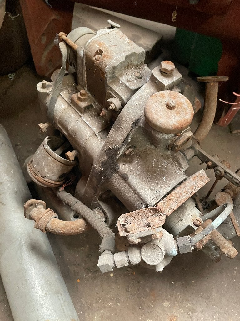 Douglas flat twin motor, Ophalen, Gebruikt