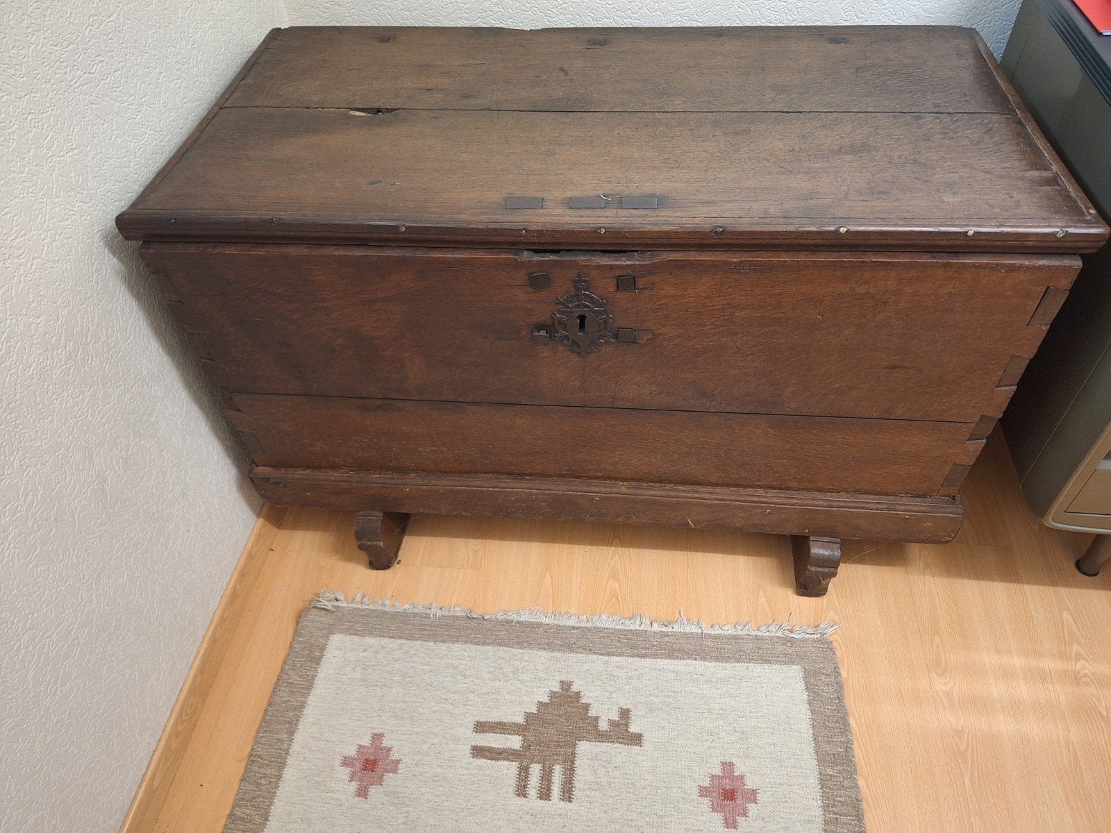 antieke kist, Huis en Inrichting, Ophalen