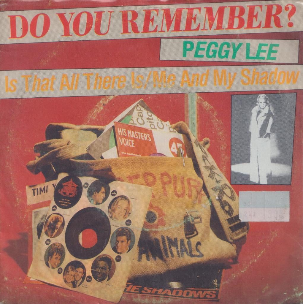 Peggy Lee – Is that all there is / Me and my shadow - Single, Cd's en Dvd's, Vinyl Singles, Gebruikt, 7 inch, Single, Ophalen of Verzenden