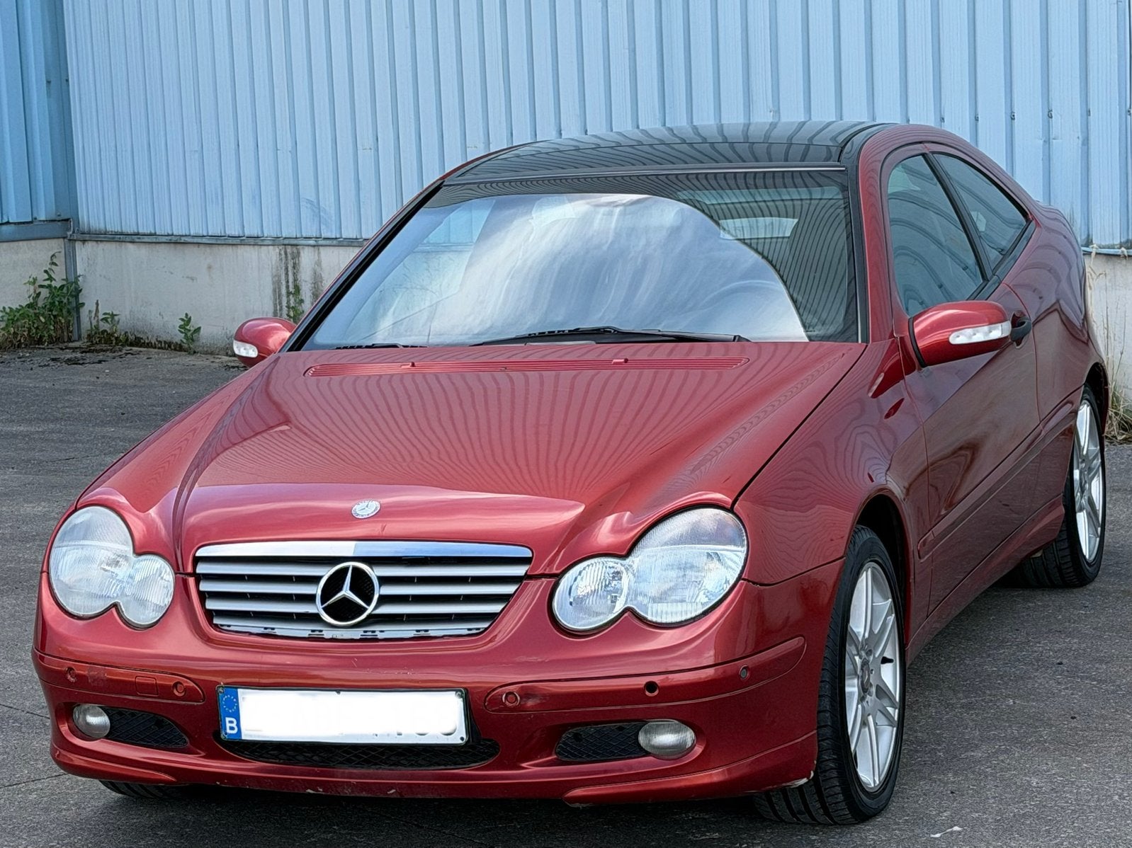 Mercedes-Benz C220 Klasse Cdi COUPE/135.000 km - Leder, Auto's, Achterwielaandrijving, Zwart, Leder, Bedrijf