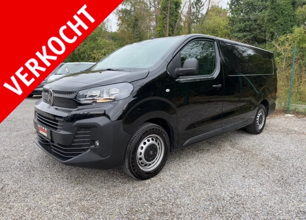 Citroen Jumpy 2.0 // L3 // 144 Pk // Camera //Cruise Control, Auto's, Voorwielaandrijving, Dealer onderhouden, Stof, Zwart