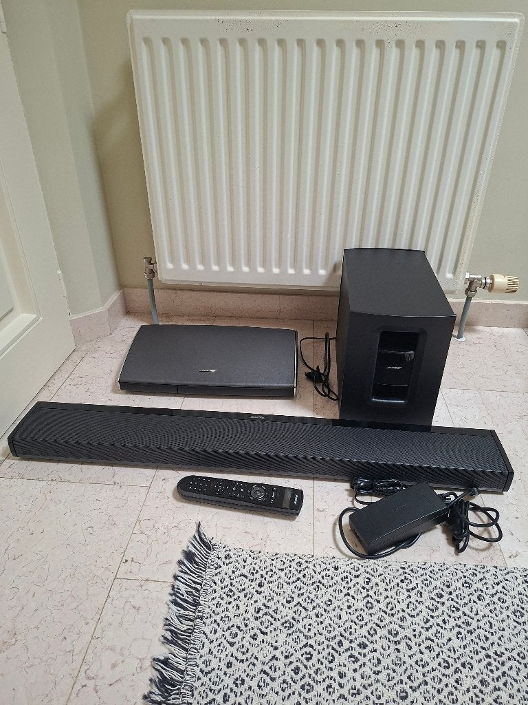 Bose Lifestyle 135 (soundbar, zwart), Enlèvement, Avec subwoofer externe, Utilisé