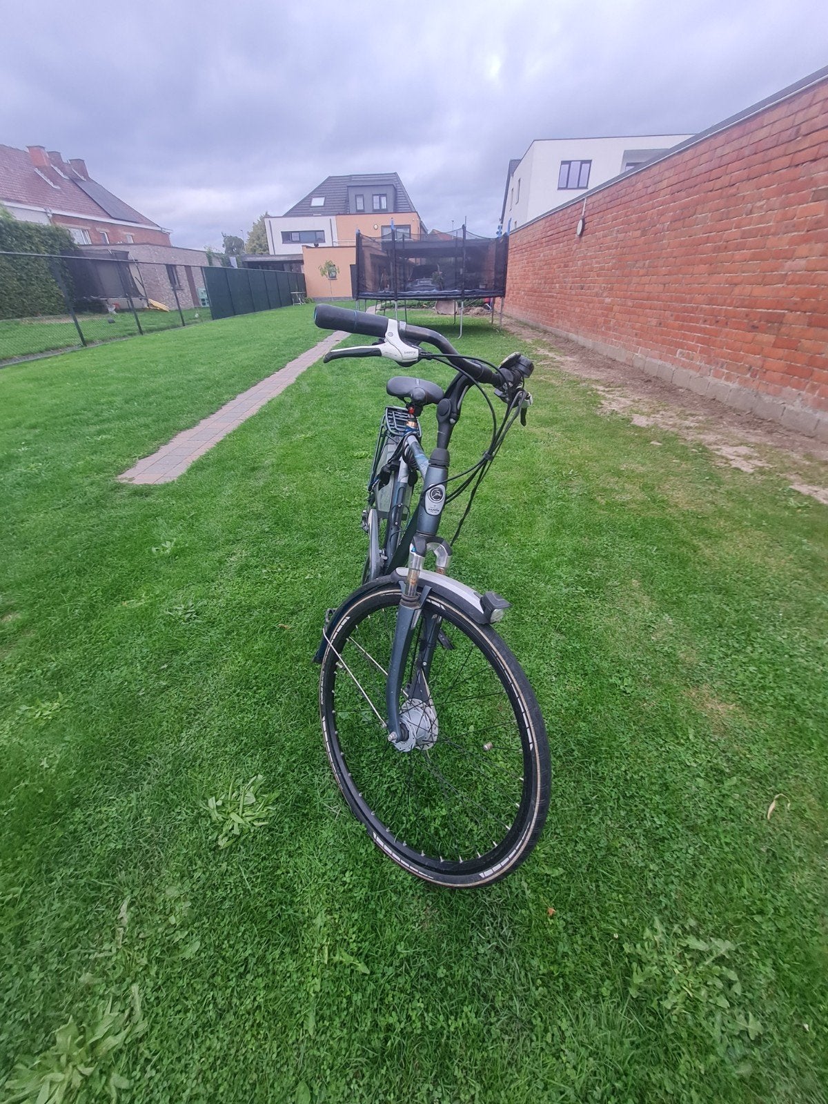 mannen fiets, Ophalen, Zo goed als nieuw, Schijfrem, Gazelle