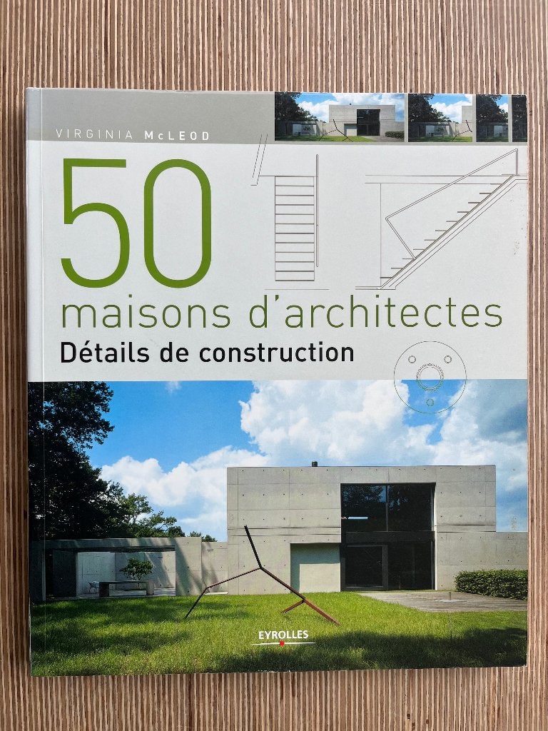 boek 50 maisons d'architectes, Boeken, Ophalen of Verzenden, Zo goed als nieuw
