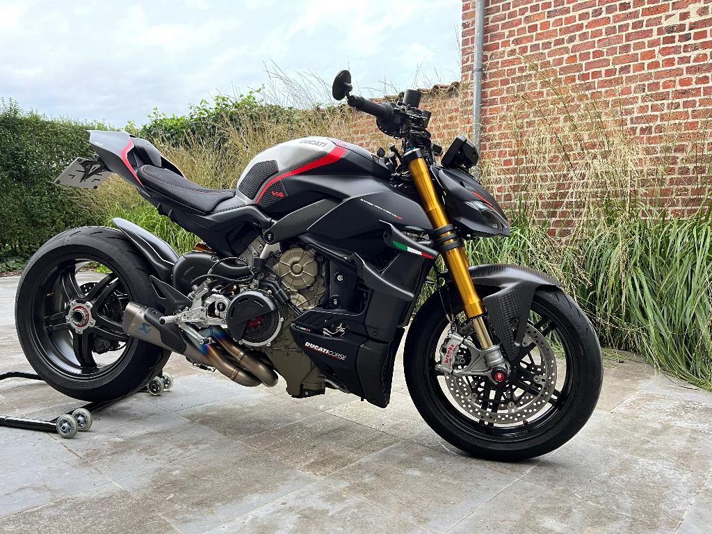 Ducati Streetfighter V4 SP, Handvatverwarming, Motorrijbewijs A, Particulier, Meer dan 35 kW