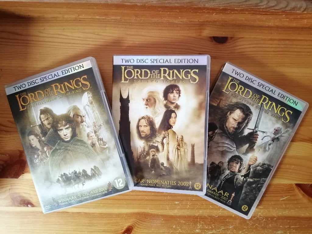 The Lord of the Rings trilogie, CD & DVD, DVD | Science-Fiction & Fantasy, Enlèvement ou Envoi, Matériel bonus, Fantasy, Comme neuf
