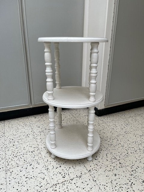 Bijzettafeltje - piedestal 67 cm, Maison & Meubles, Rond, Enlèvement, Utilisé, 60 cm ou plus