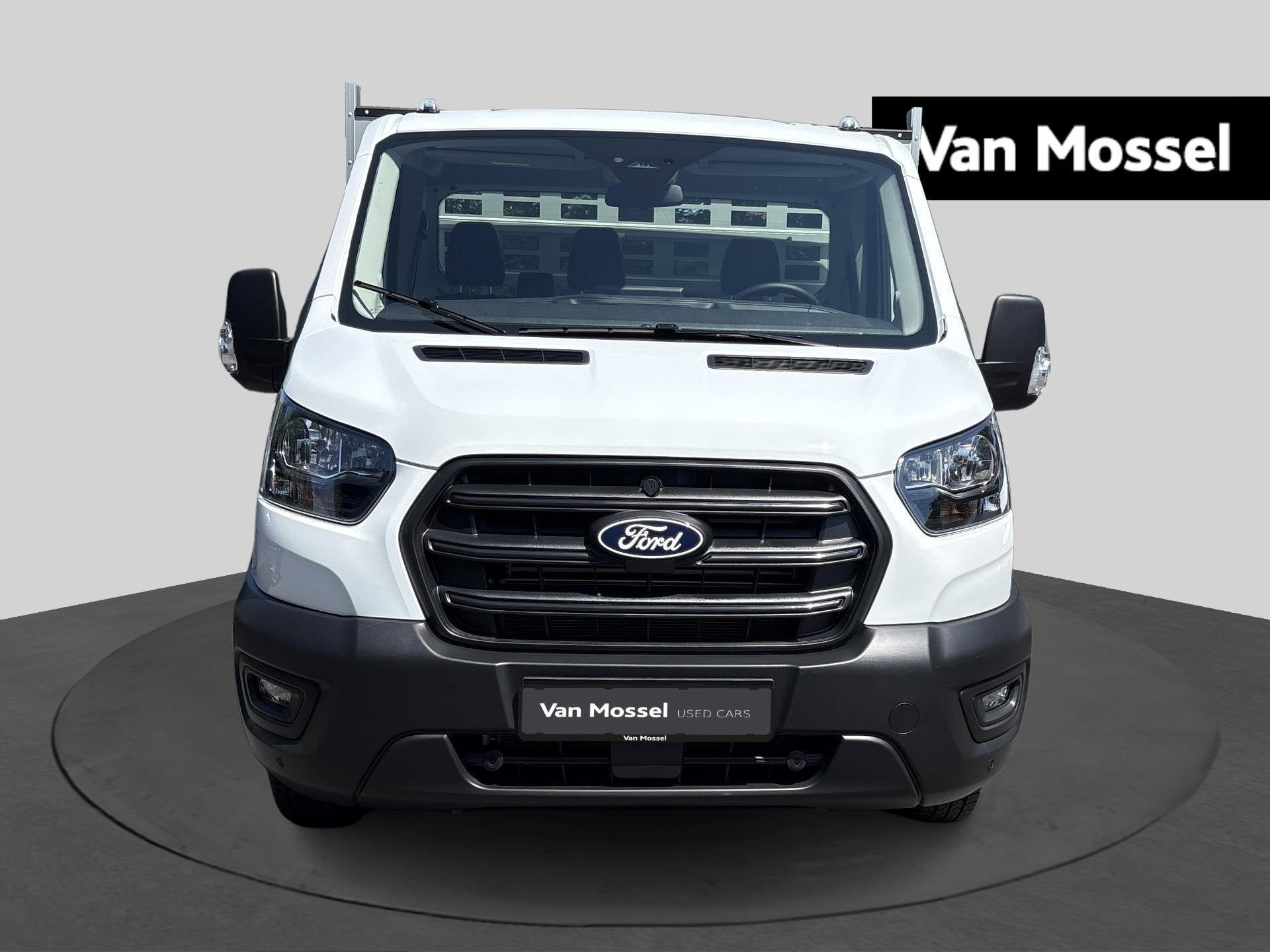 Ford Transit 350L 165ch A10 RWD|Trend|Open laadbak|sleep 3.5, Autos, Neuf, Euro 6, Entreprise, 3 places