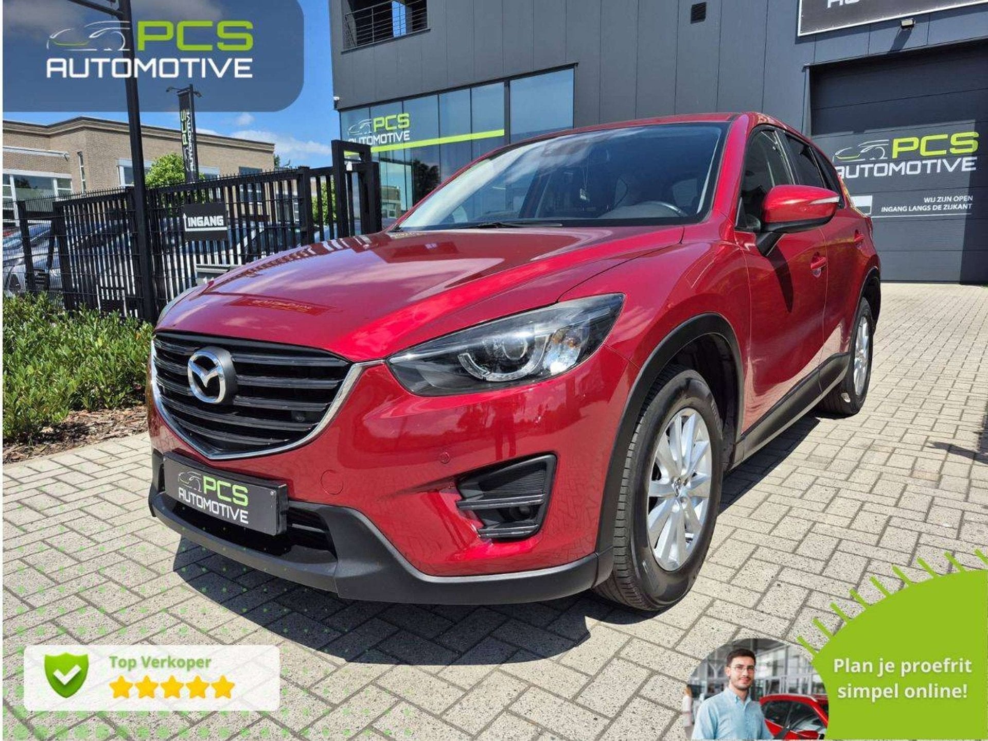 Mazda CX-5 2.2 SKYACTIV-D 2WD / AUTOMAAT / 12 MAANDEN WAARBO, Auto's, Automaat, Gebruikt, 4 cilinders, 2191 cc