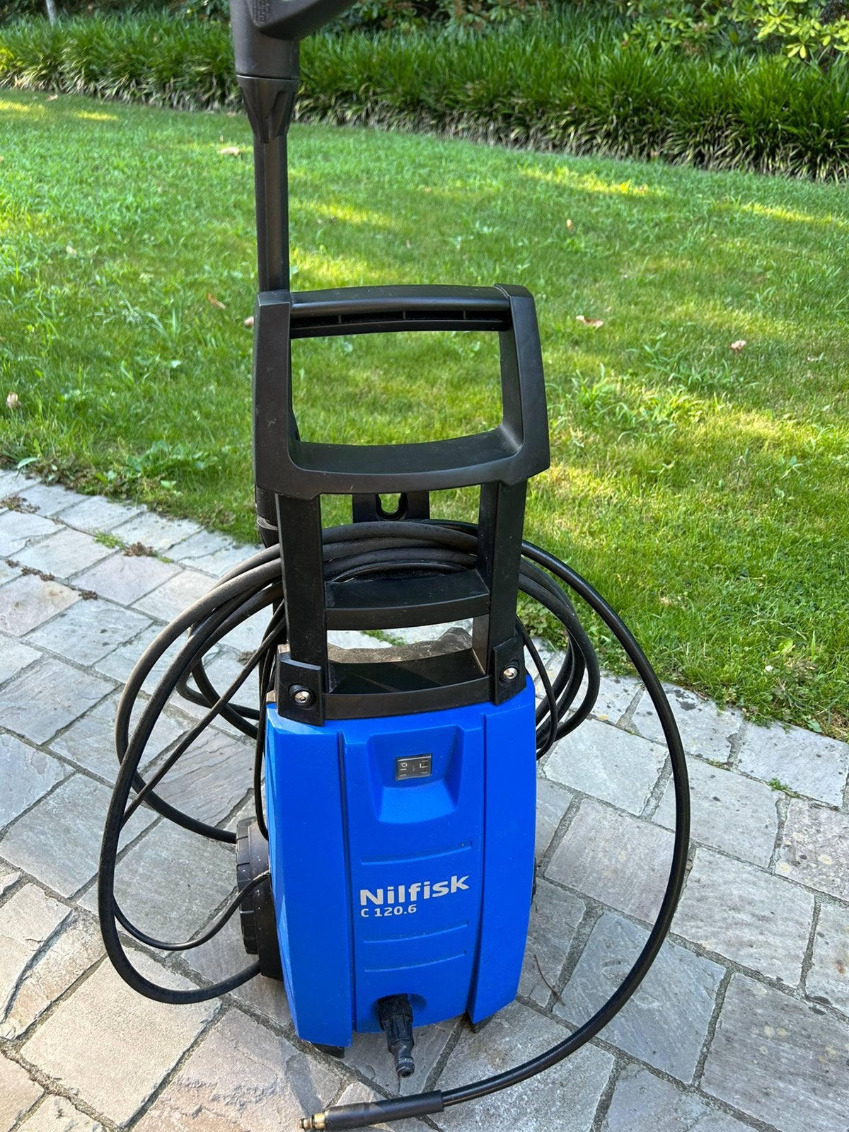 Hogedrukreiniger Nilfisk, Tuin en Terras, Ophalen, Gebruikt, Elektrisch, Met autostop en -start