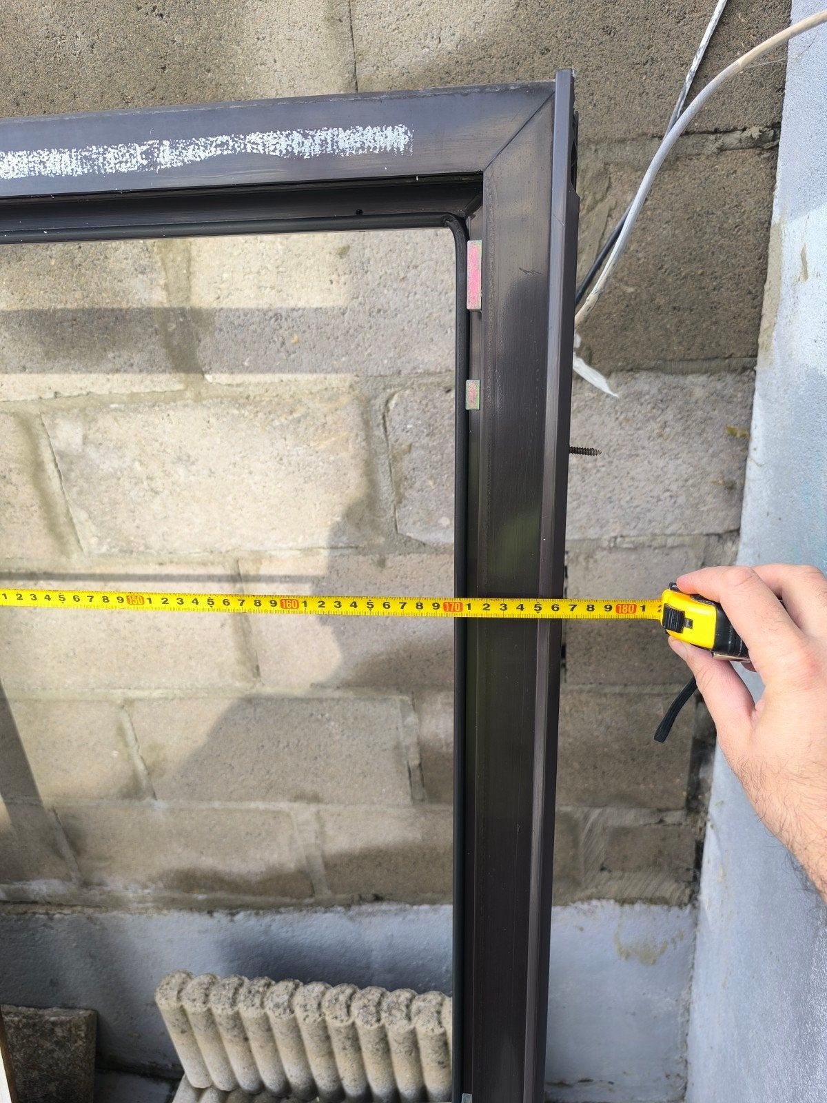Lot de châssis en pvc (Fenêtre + Porte), Bricolage & Construction, Enlèvement, Double vitrage
