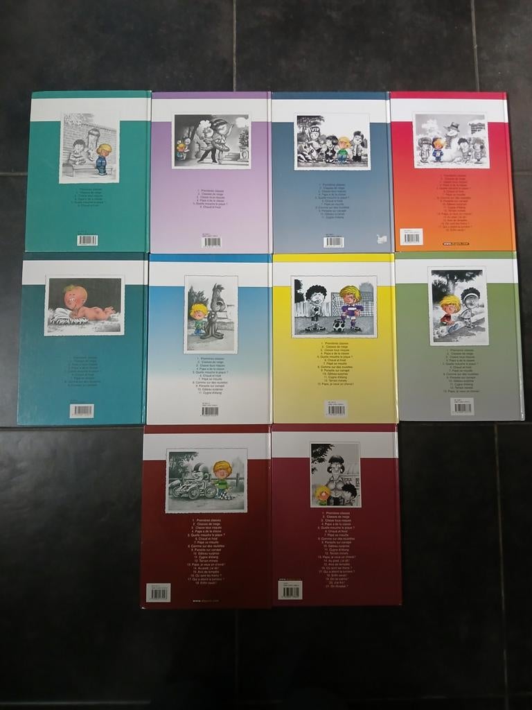Lot de 10 bd Cedric, Livres, BD, Enlèvement ou Envoi