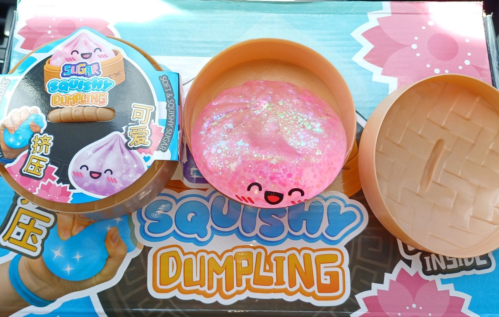 Sugar Squishy dumpling, Ophalen