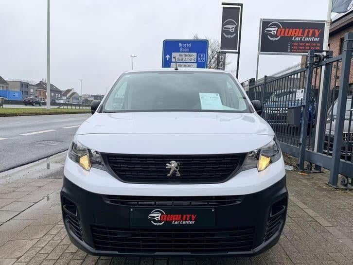 Peugeot Partner 2023 1.5hdi 063000km 3zitpl 102pk Btw incl, Voorwielaandrijving, Stof, Euro 6, 4 cilinders