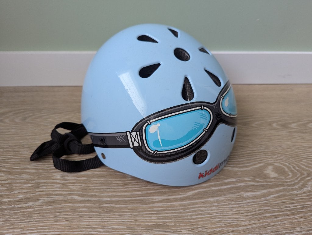 Fietshelm kinderen Kiddimoto 48-53cm, Vélos & Vélomoteurs, Accessoires vélo | Casques de vélo, Kiddimoto, Garçon, Utilisé, Enlèvement