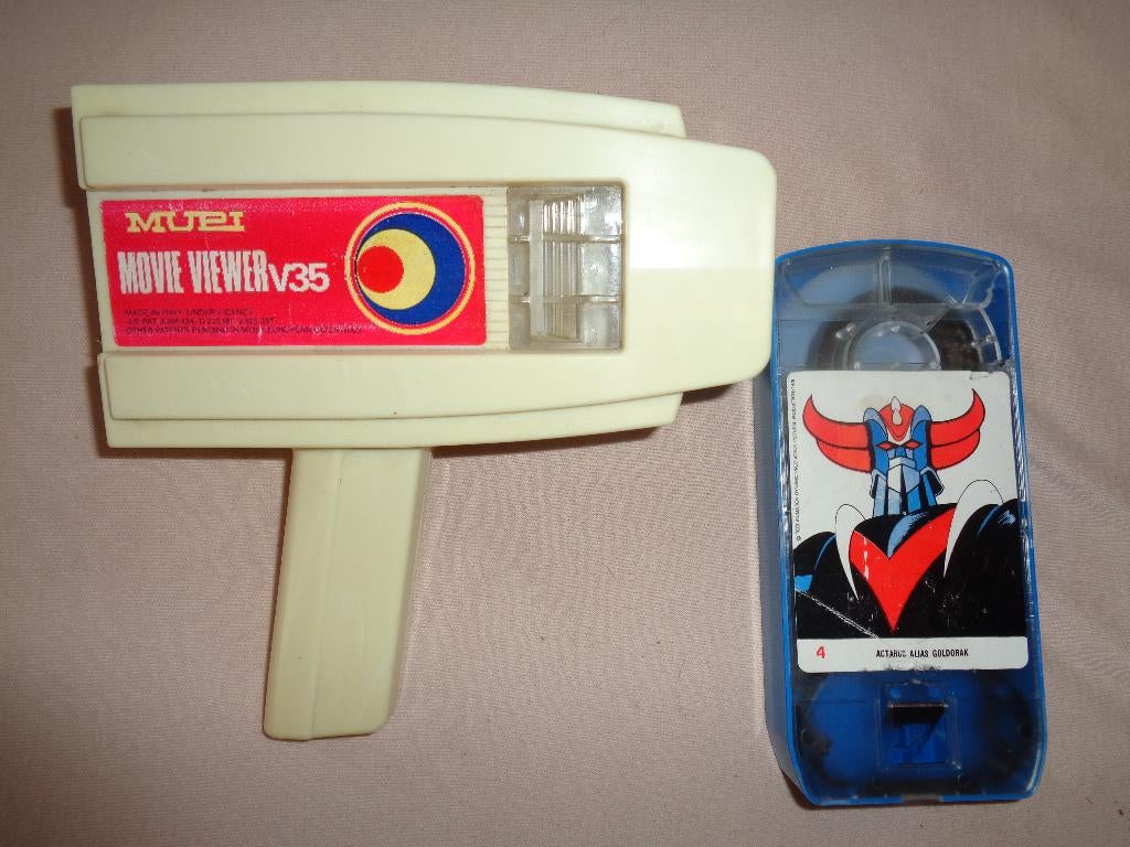 movie viewer v35 mupi + k7 goldorak 1978', Verzamelen, Speelgoed, Ophalen, Gebruikt