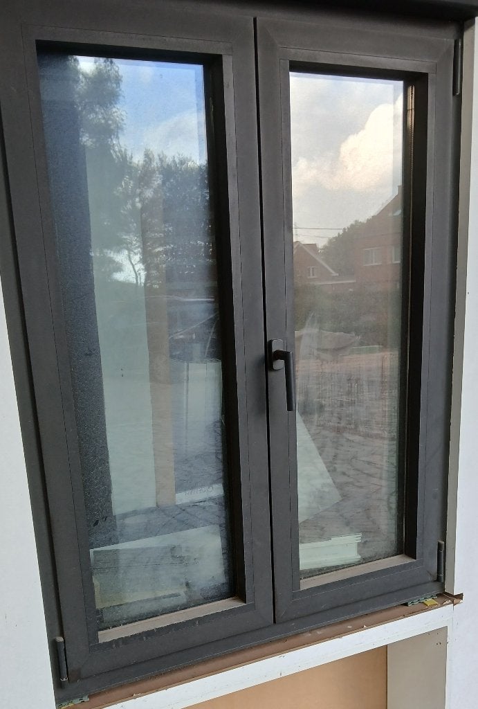 aluminium raam, Ophalen, Gevelraam of Ruit, 80 tot 120 cm, 120 tot 160 cm