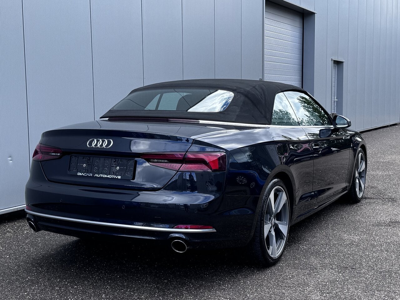 Audi A5 cabriolet, Auto's, 4 zetels, Zwart, Cabriolet, Bedrijf