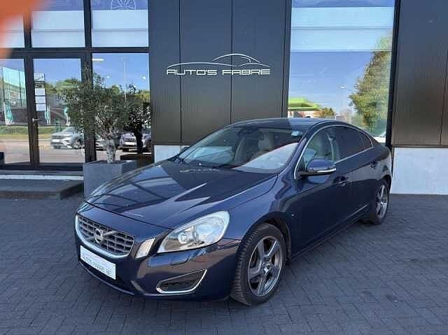 Volvo S60 2.4 D5 Geartronic Automaat Open dak 95000km, Auto's, Volvo, Automaat, Euro 5, Beige, Blauw