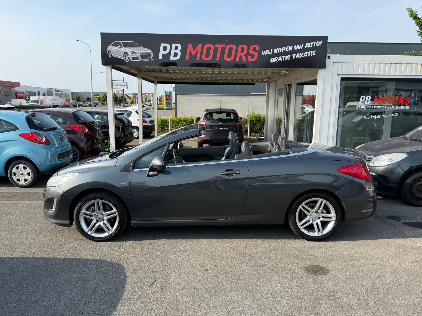 Te koop: mooie en stijlvolle Peugeot 308 CC Cabrio met, Auto's, Bedrijf, Airconditioning, Te koop, Benzine