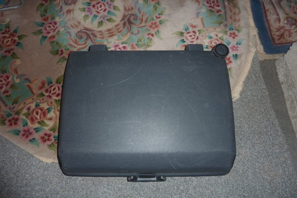 Reiskoffers, Gebruikt, Hard kunststof, Slot, Minder dan 35 cm